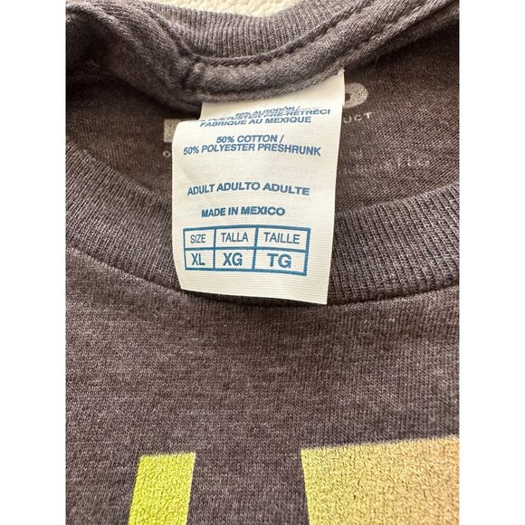 Pink Floyd T-Shirt Adult XL Grey Logo Sunset Men's Graphic Tee NWOT - Picture 9 of 9